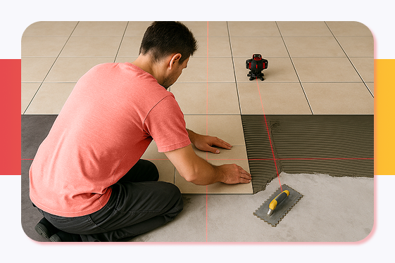 Укладка керамогранита