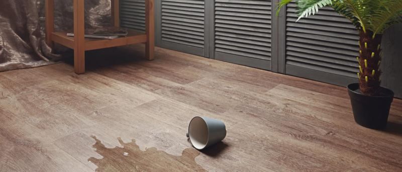 Кварцвиниловая плитка "Aquafloor" AF6033 Glue (1219,2*177,8*2 мм) — купить в Екатеринбурге